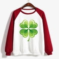 thumbnail image 4 of FAIWAD Womens St Patricks Day Tunic Tops Long Sleeve Round Neck Tunic Tops Plus Size Pullover Tops, 4 of 4