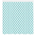 thumbnail image 3 of Ambesonne Traditional Shower Curtain, Morroccan Tiles, 69"Wx84"L, Turquoise, 3 of 5