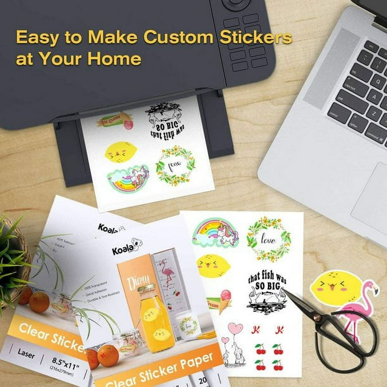 How to Make Clear Stickers - DIY Transparent Labels - Instructables