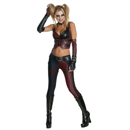 Morris Costumes Womens Batman Harley Quinn Sexy Costume Small, Style RU880586SM