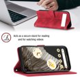 thumbnail image 4 of Compatible with Google Pixel 7A Classic Embossed PU Leather Case with Card Holder Shockproof Cover, 4 of 5