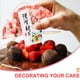 thumbnail image 2 of 4 piezas de adornos decorativos para tartas de estilo japonés, para el hogar, para jarrones, 2 of 8