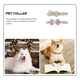 thumbnail image 2 of 2 collares ajustables para gatos con estampados florales y lazo para gatitos, 2 of 8