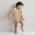 thumbnail image 4 of Rocae Hot Dog 7 for Baby Cotton Short-Sleeve Bodysuits for Unisex Onesies Bodysuit-6 Months, 4 of 7