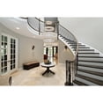 thumbnail image 4 of Home Decorative Monroe 25 Inch Led Five Ring Chandelier - Black, 4 of 9