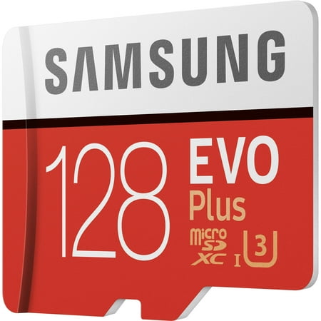 Samsung - EVO Plus 128GB microSDXC UHS-I Memory Card