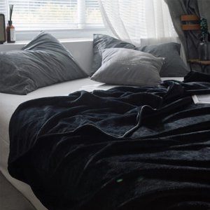 Blanchiment de couverture pondéré! En peluche Blankets et lancer des cadeaux pour chaud chaud maison en peluche solide en peluche Flèche Blanket Rug Canapé Literie chaud léger Blankette pour canapé Couch Bed Travel 1*Blanket