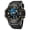 Rose, variant on Men Watch Sport Waterproof Led Light Alarm Clock Dual Time Display Week Auto Date Wristwatches 8049 Quartz Watches Sports Time - Quartz Wristwatches