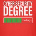 thumbnail image 3 of CafePress - Cyber Security Degree Loading T Shirt - Dark T-Shirt Kids XS-XL, 3 of 4