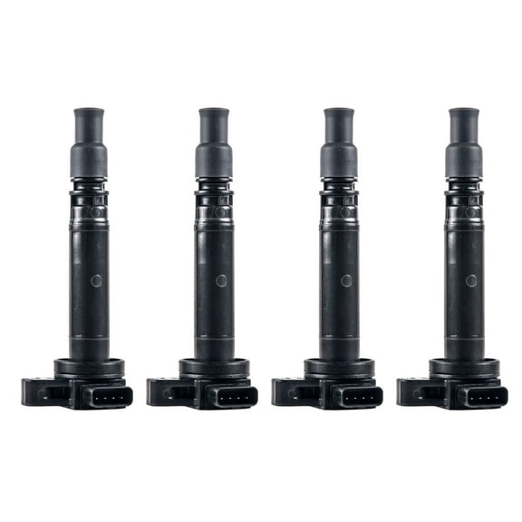 Set of 4 Ignition Coils Compatible with 2001 2002 2003 2004 Toyota Tacoma 2.4L 2.7L L4 fit C1305 UF323