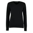 thumbnail image 1 of Kustom Kit Sweat-Shirt en Coton et Col V pour Femme, 1 of 2