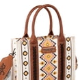thumbnail image 4 of Bolso Wrangler Boho Aztec de lona con hombros holgados para mujer, 4 of 6