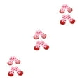 thumbnail image 4 of Methold 4pcs Gatos Perros Botas De Poliéster - Calcetines De Algodón De Moda Y No Irritantes Para Mascotas Rojo Claro L Type1 NO1, 4 of 6
