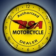 thumbnail image 2 of Collectable Sign and Clock BSA Motorcycle LED Lighted Premium Wall Clock, 2 of 5