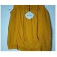 thumbnail image 6 of Knox Rose Ladies Mustard Solaris Lace Tank Top, Size 3X, 6 of 6