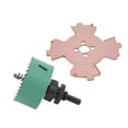 thumbnail image 4 of Neyseki Borderless Spotlight Hole Opener Hex Shank Center Positioning Drill Counterslot Hole Tool Set, 4 of 7