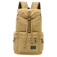 thumbnail image 3 of de lona cordón antirrobo de viaje Bolsa de lona para portátil Senderismo Camping Bolsa para hombres Macarena Mochila causal, 3 of 8