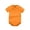 Orange, variant on Odeerbi Infant Boys Girls Tennis Bodysuit Solid Color Short Sleeve Collared Cotton Golf Bodysuits