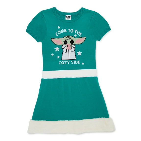 The Mandalorian Girls Sweater Dress, Sizes 4-12