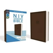 NIV, Value Thinline Bible, Imitation Leather, Brown (Other)