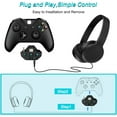 thumbnail image 6 of 2Pcs Xbox Headset Adapter, 3.5 mm Stereo Audio Jack Sound Enhancer, Adjust Audio Balance (Game Sound & Voice Chat), Volume, Mic Directly, for Xbox One Series X/S Controller, 6 of 7