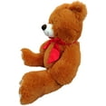 thumbnail image 3 of OCINAPALS 20" Stuffed Brown Bear with Red Ribbon, 3 of 3