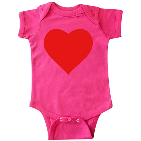 

Inktastic Red Heart Gift Baby Boy or Baby Girl Bodysuit