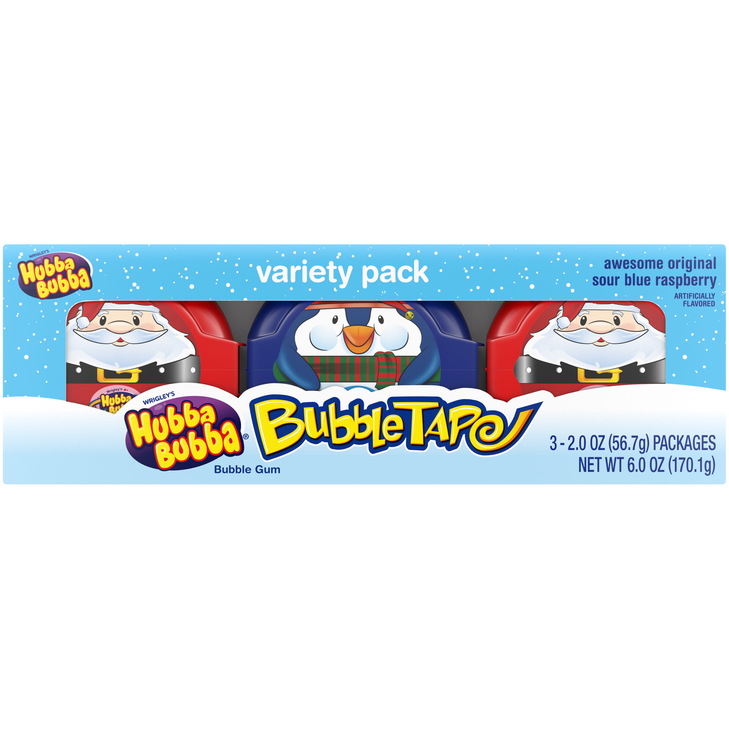 Hubba Bubba Seasonal Variety Pack Bubble Tape Gum Gift Box - 6.0 oz Box