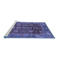 thumbnail image 2 of Ahgly Company Machine Washable Indoor Rectangle Oriental Blue Traditional Area Rugs, 8' x 12', 2 of 4
