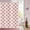Pink and Red Heart, variant on Valentine''s Day Shower Curtain, Weighted Bottom Romantic Love Theme Pink and Red Little Heart Fabric Bathroom Curtain Home Decor Waterproof Washable with 12 Hooks,72"x72"