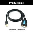 thumbnail image 5 of CIYISON USB to RS232 Adapter with PL2303 Chipset USB 2.0 Male to RS232 Serial Adapter Female Cable for Desktop Laptop Printer, 5 of 9