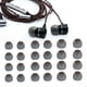 thumbnail image 1 of Almohadillas De Repuesto Para Auriculares, Almohadillas De Silicona Suaves Y Ligeras Que Bloquean El Exceso De Ruido Para Auriculares De 3,8 Mm A 5,8 Mm, 1 of 7