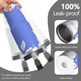 thumbnail image 2 of Floral 30oz Handheld Travel Tumbler with Handle – Double Wall Stainless Steel Insulated Cup, Flip Straw Lid, Leak-Proof & BPA-Free, Durable Hot & Cold Drink Mug,Thanksgiving, Xmas, Spring ,Flower, 2 of 6