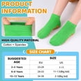 thumbnail image 7 of Kids Non-Slip Trampoline Socks, 9 Pairs of Colourful Ankle Cotton Socks for Children 2-13 Years 0ld, 7 of 7