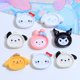 thumbnail image 3 of 10 piezas de dibujos animados de resina de animales de dibujos animados, placas de estilo horquilla pendientes colgantes álbum de recortes artesanía bricolaje accesorios de adorno en miniatura, 3 of 5