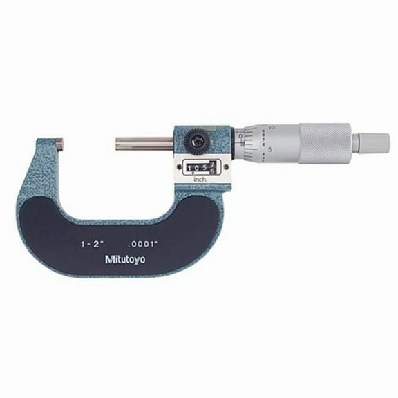 Mitutoyo Digital Micrometer,1 to 2",Friction 193-212