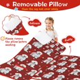 thumbnail image 3 of Pink Bichon Frise Toddler Nap Mats for Kids Preschool,Sleeping Mat Bag or Kids,Toddler Sleeping Bag,Toddler Nap Mat or Daycare, 3 of 6