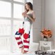 thumbnail image 5 of Fotbe USA Canada Flag Pantalones de Pijama para Mujer, Pantalones de Dormir, Pantalones Pj con Cordón y Bolsillos-3X-Large, 5 of 6