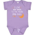 thumbnail image 3 of Inktastic I Love My Yaya to the Moon and Back Boys or Girls Baby Bodysuit, 3 of 5