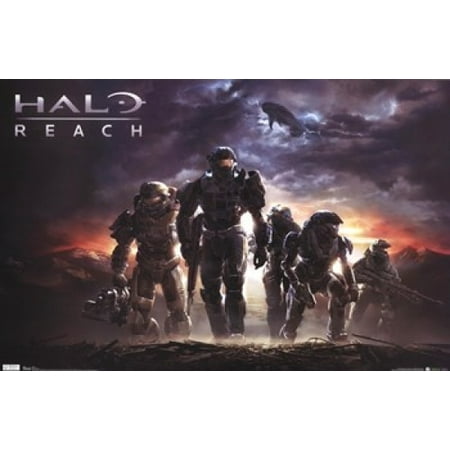 Halo - Reach Poster Print (Best Halo Reach Custom Maps)