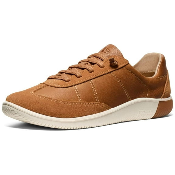 Keen Women's Knx T-Toe Sneakers, Chipmunk/Birch, Size 8.5