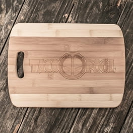 Tacopool - Cutting Board 14''x9.5''x.5'' Bamboo Tacopool - Cutting Board 14''x9.5''x.5'' Bamboo