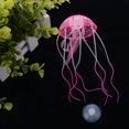 thumbnail image 1 of Novelty Small Size Jellyfish Ornament Aquarium Decor Aquarium Landscaping Hot Selling Vivid Jellyfish Glowing Jellyfish Fish Tank Decoration Artificial Jellyfish PINK, 1 of 8