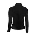 thumbnail image 3 of Langgg Women Cardigan Short Suits Slim Coat?Two Button Long Sleeve Office Lapel Suits Small Blazer, 3 of 4