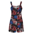 thumbnail image 6 of Haivin Women's Casual Jumpsuit Shorts, Printed Pockets with All-in-One Design, Lightweight Sleeveless Romper for Daily Wear and Outdoor Activities, 6 of 7