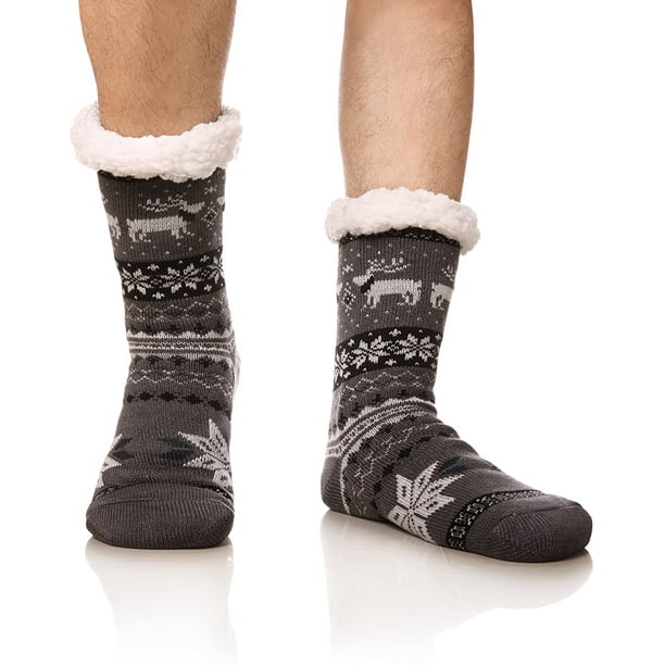 Chaussette interieur polaire homme sale