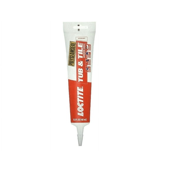 Polyseamseal White Tub and Tile Sealant, 5.5-Fluid Ounce Squeeze Tube (2241860)