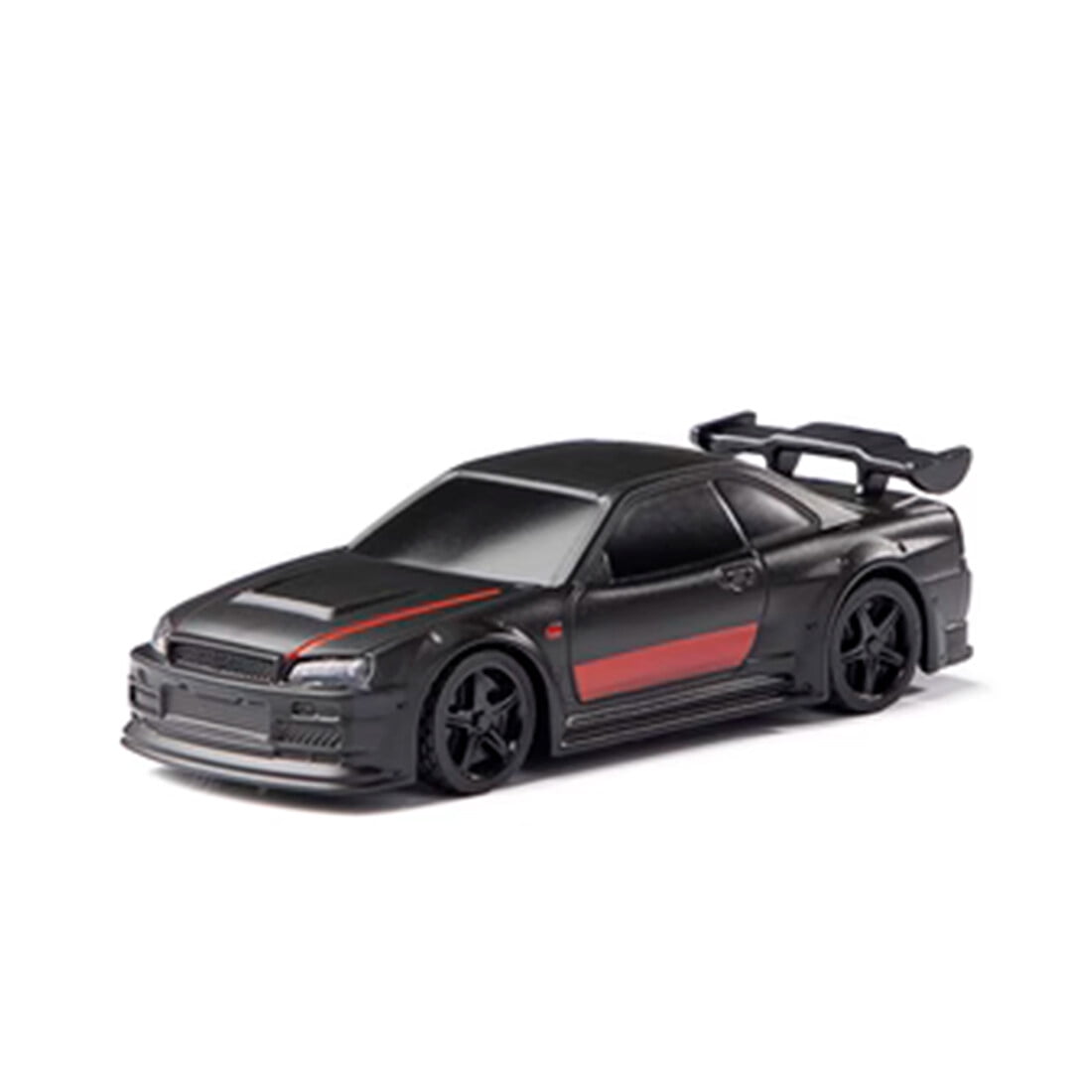 TURBO RACING C75 Mini RC Racing Car, 1:76 Full Proportional 2.4GHz 4CH Electric Rear-Wheel Drive Model with Pro Steering, RTR Drift Vehicle for Adult