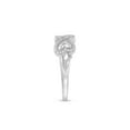 thumbnail image 5 of Imperial 1/8Ct TDW Diamond Twin Heart Ring in 10K White Gold (H-I, I2), 5 of 8