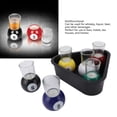 thumbnail image 4 of Ymiko Billiards Pool Balls Shot Glasses Set of 6 with Serving Tray, 4 of 8